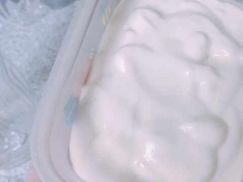 【糖質制限】豆乳で糖質オフなホイップクリーム♡